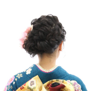 堺市振袖レンタル写真館髪型・髪飾り